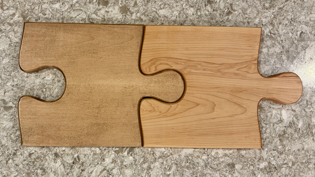 Puzzle Piece Charcuterie Board