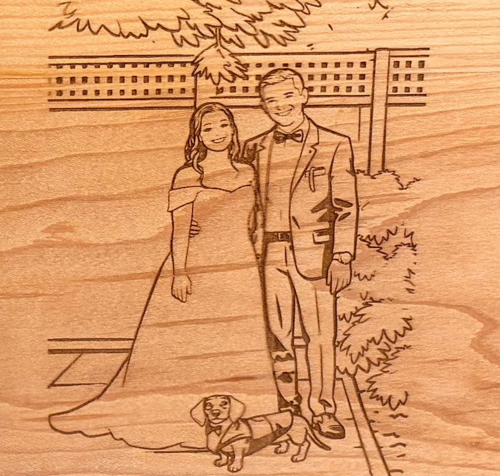 Engraved Charcuterie Board