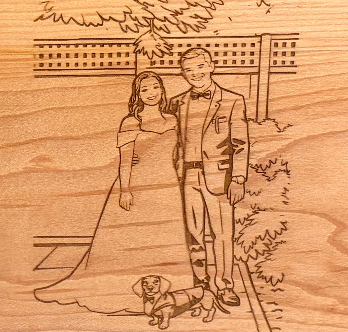 Engraved Charcuterie Board