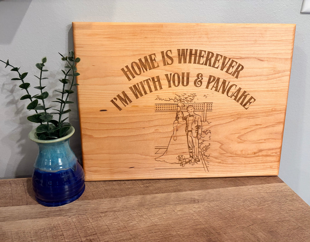 Engraved Charcuterie Board