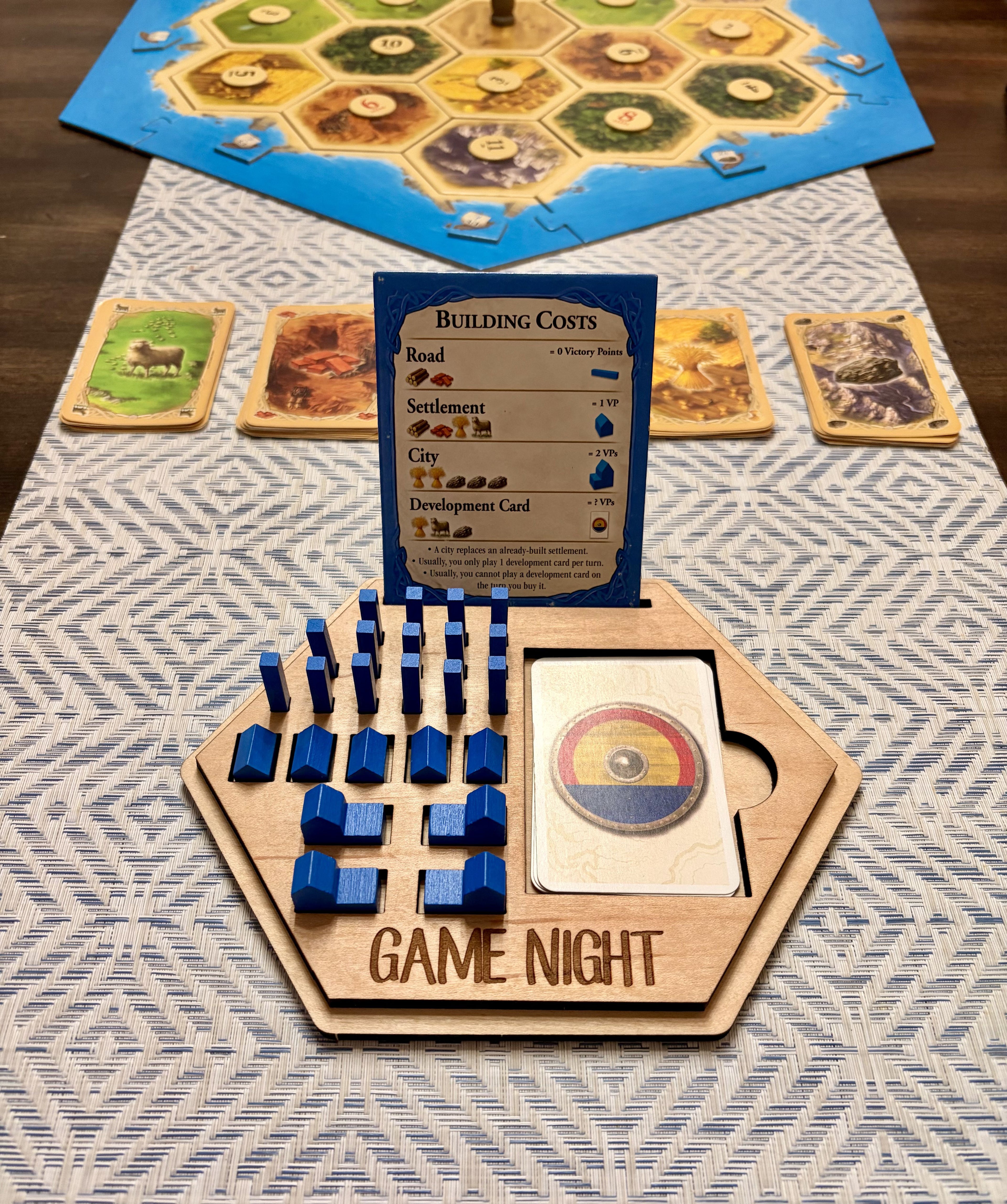 Catan Game Piece Holders
